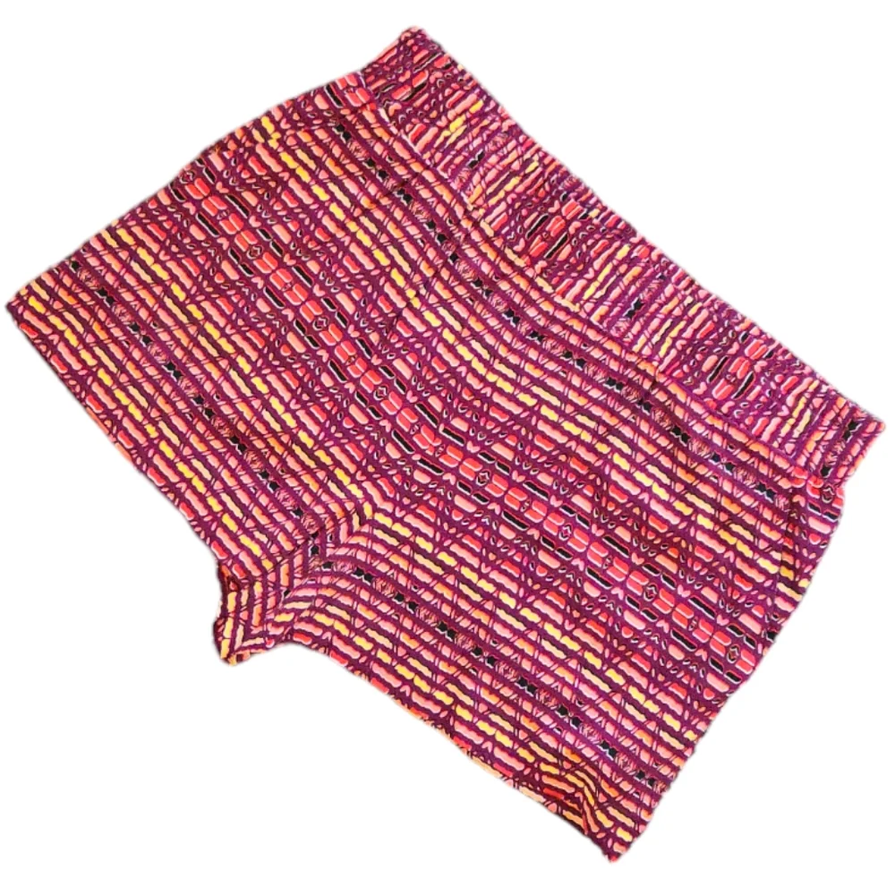 Apt 9 Geometric Boho Lightweight Pull On Shorts